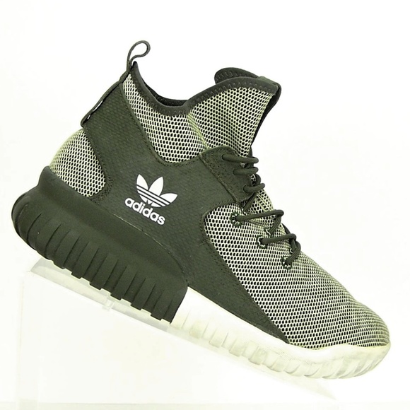 adidas tubular olive green